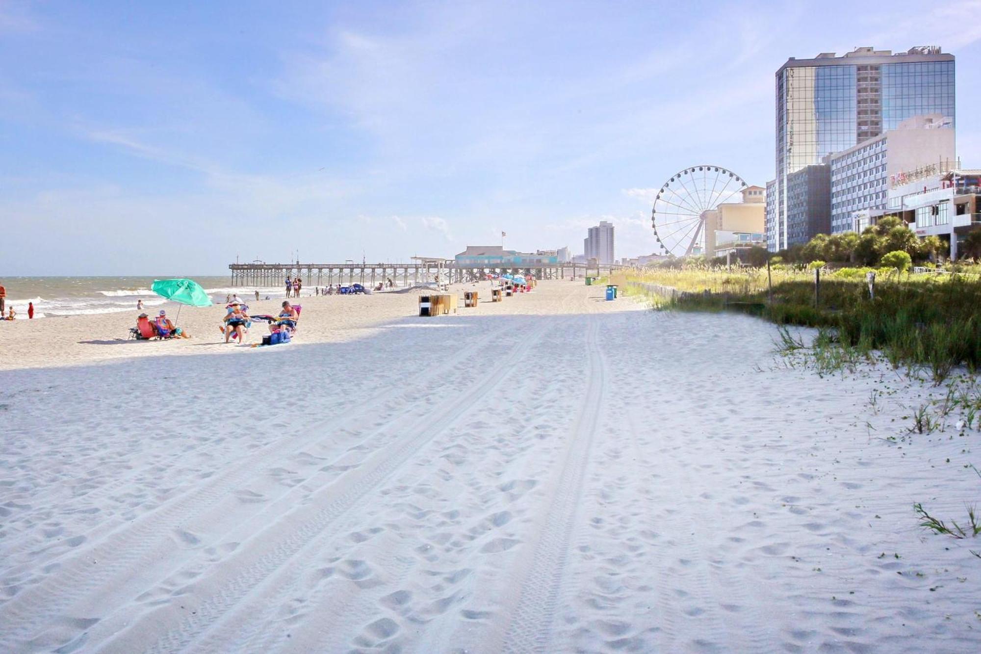 הוילה מירטל ביץ' 1604 N Ocean Blvd, 0906 - Ocean Front Sleeps 8 מראה חיצוני תמונה